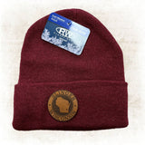 Hat - Stocking Hat- Slinger Wisconsin Circle Patch