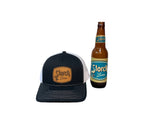 Hat Black and White Storck Brewing Beer