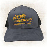 Hat Grey and Black Storck Brewing Beer