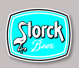 Decal - Storck Brewery - Storck Beer Cyan Blue Decals