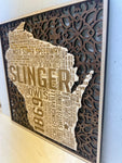 Wall Hanging 3D - Slinger Wisconsin - Miscellaneous