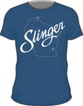 Shirt - Slinger Wisconsin Dark Navy T Shirts