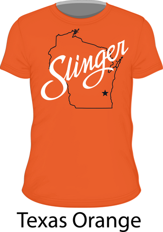 Shirt - Texas Orange Slinger Wisconsin Shirt