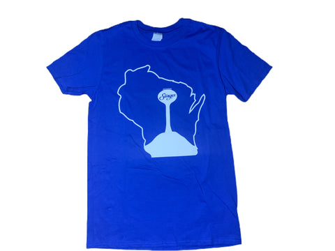 Shirt - Blue Slinger Wisconsin Water Tower  T Shirts