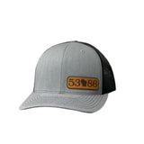 Hat - Heather Grey and Black 53086 Hat
