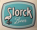 Decal - Storck Brewery - Storck Beer Cyan Blue Decals
