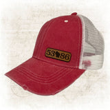 Hat - Heather Grey and Black 53086 Hat